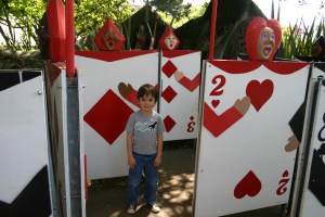 Exiting from the Alice in Wonderland Tunnel